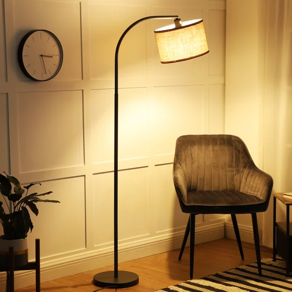 Kjeld 63" Arched Floor Lamp - Image 2