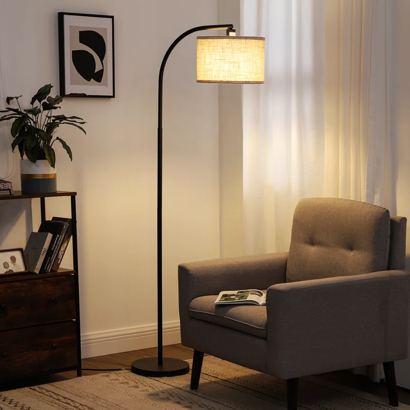 Kjeld 63" Arched Floor Lamp
